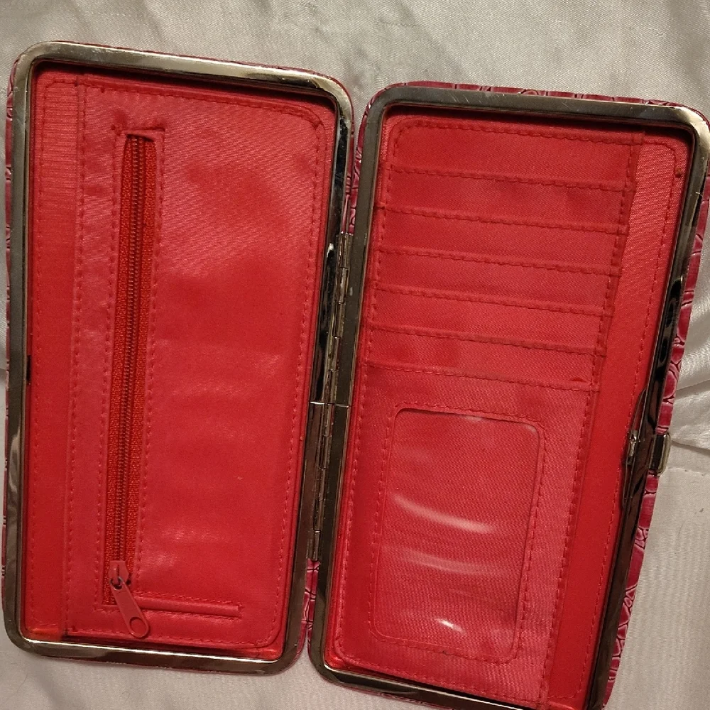 Red Crocodile Pattern Phone Case